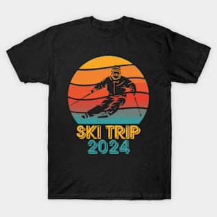 Snow Skiing Winter Spring Vacation T-Shirt